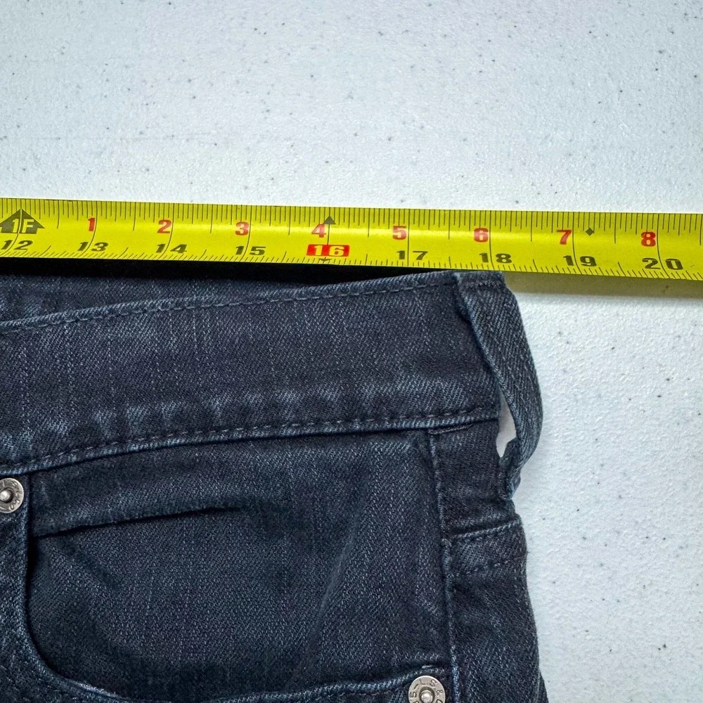 Levis 511 Jeans Mens 36 Black‎ Slim Fit Stretch Charcoal Denim Zip Fly 36x35